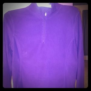 Purple Champion Fleece Top